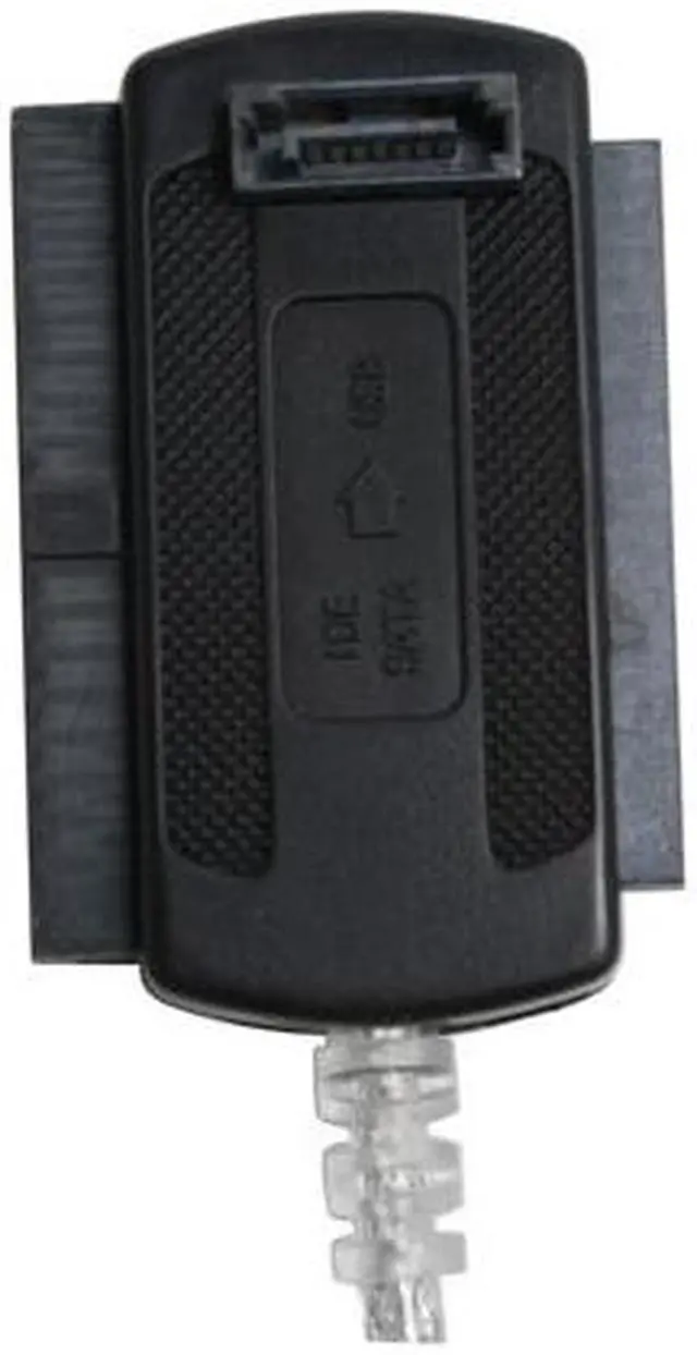 Alt view image 6 of 10 - SYBA SY-U2SAIDE USB 2.0 to SATA/IDE Adapter with Power Adapter
