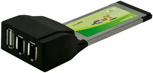 Main image of SYBA SY-EXPC34-2F1U 1 Port USB 2.0 / 2 Port 1394a ExpressCard