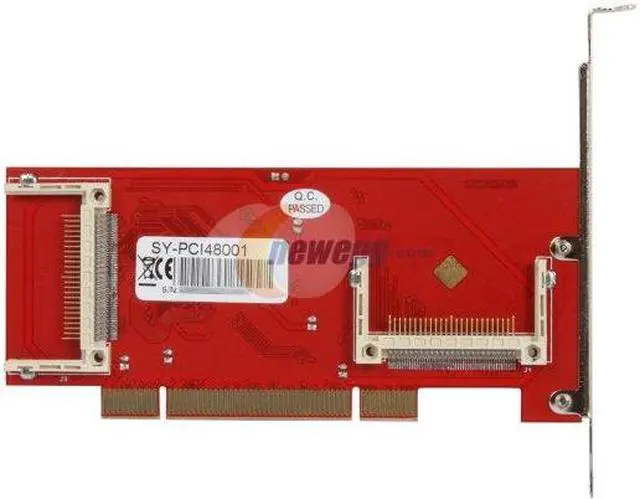 Alt view image 3 of 4 - SYBA SY-PCI48001 PCI to Compact Flash Adapter