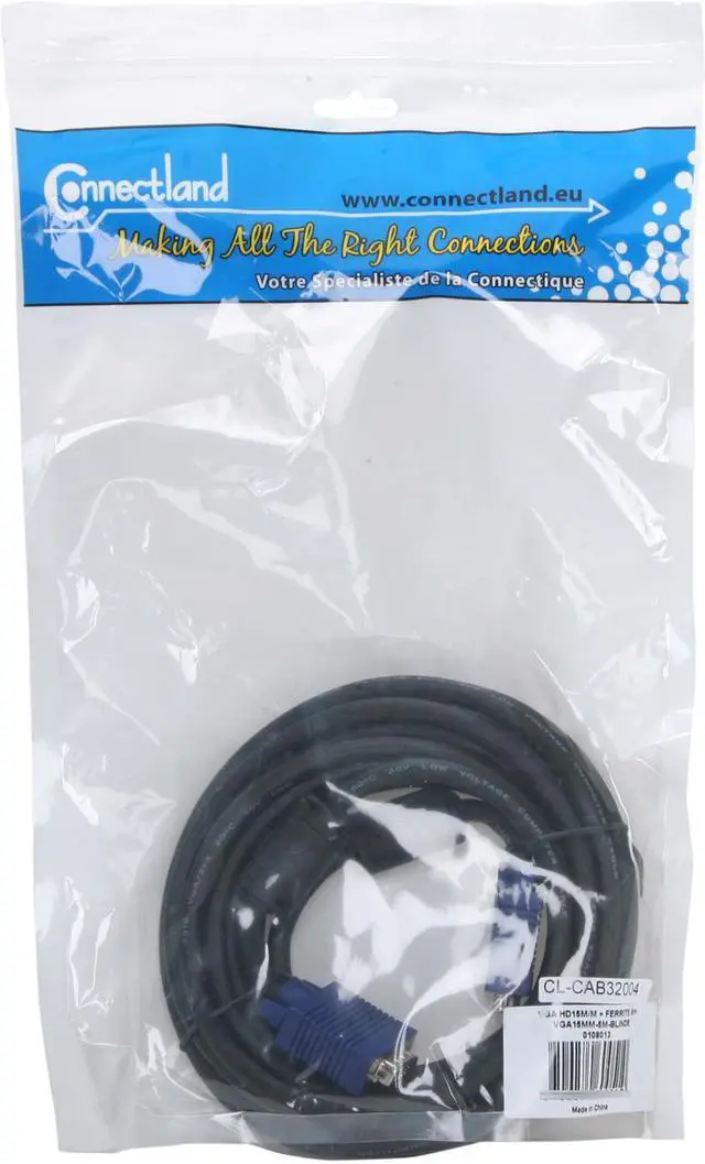 Alt view image 2 of 2 - 15 ft VGA SVGA HD14 Cable connect projector to PC or Laptop - CL-CAB32004 - OEM