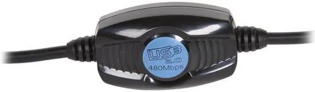 Main image of SYBA SD-U2DLCAB Black USB 2.0 Easy Transfer Cable for Windows Vista, RoHS.