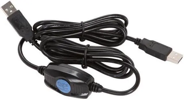 Alt view image 3 of 5 - SYBA SD-U2DLCAB Black USB 2.0 Easy Transfer Cable for Windows Vista, RoHS.
