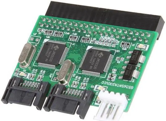 Main image of SYBA SY-ADA45005 IDE to Dual SATA2 Adapter, Convert SATA & SATA2 Devices to IDE Port, RoHS.