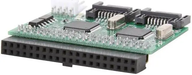 Alt view image 4 of 6 - SYBA SY-ADA45005 IDE to Dual SATA2 Adapter, Convert SATA & SATA2 Devices to IDE Port, RoHS.