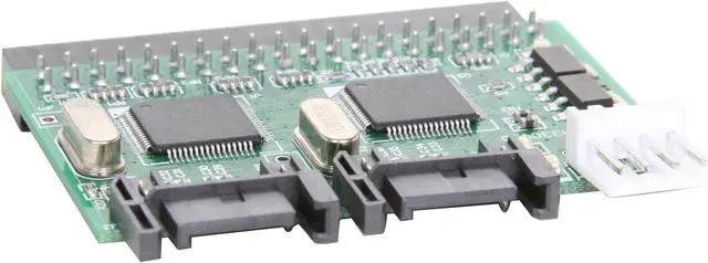 Alt view image 5 of 6 - SYBA SY-ADA45005 IDE to Dual SATA2 Adapter, Convert SATA & SATA2 Devices to IDE Port, RoHS.