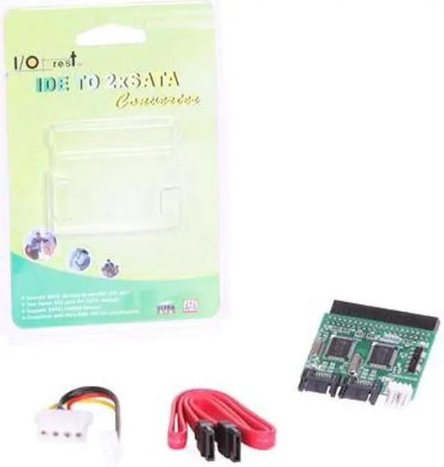 Alt view image 6 of 6 - SYBA SY-ADA45005 IDE to Dual SATA2 Adapter, Convert SATA & SATA2 Devices to IDE Port, RoHS.