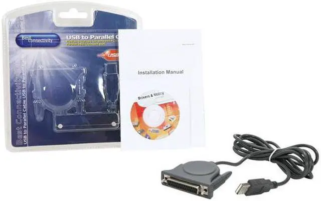 Alt view image 3 of 3 - SYBA Model SD-USB-DB25 0 ft. USB to Parallel (DB25) Adapter