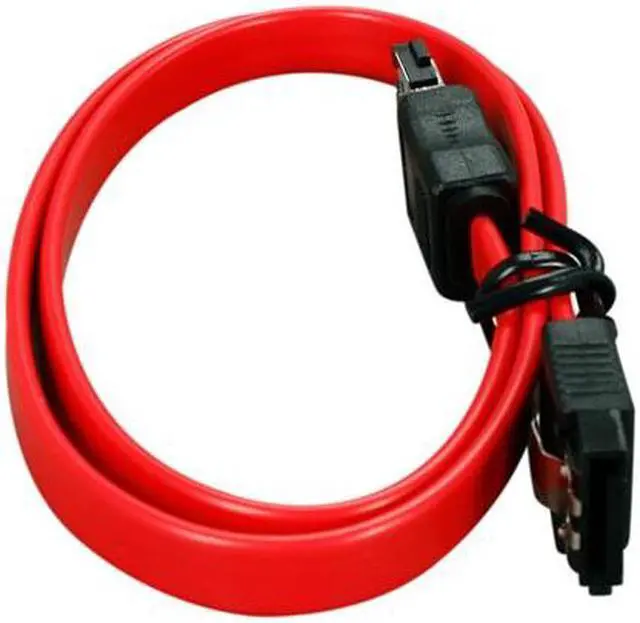 Alt view image 2 of 2 - SYBA SY-CAB40019 18" SATA to eSATA Transition Cable