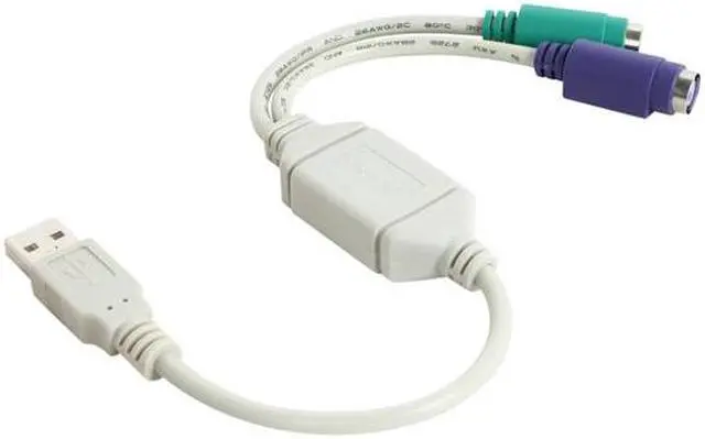 Main image of SYBA SY-USB-PS2 USB to PS/2 (Keyboard & Mouse) Adapter