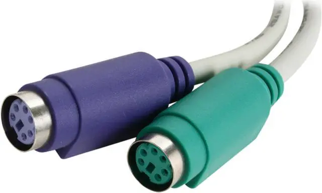 Alt view image 3 of 4 - SYBA SY-USB-PS2 USB to PS/2 (Keyboard & Mouse) Adapter