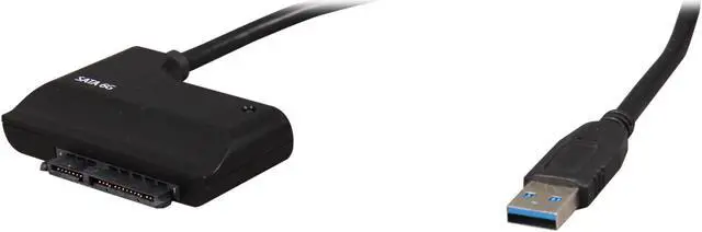Main image of SYBA SY-ADA20079 InfoZone SuperSpeed USB 3.0 to SATA III Device Adapter Cable with AC Adapter