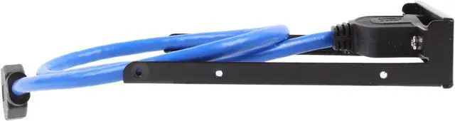 Alt view image 3 of 5 - 2-Port USB 3.0 3.5" Front Panel w/ Built-in 20-pin Header Cable