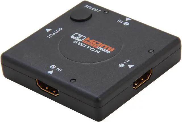 Main image of SYBA SY-SWI31028 3 x 1 Compact High Performance HDMI Switch Supports 1080p Display and Dolby Audio