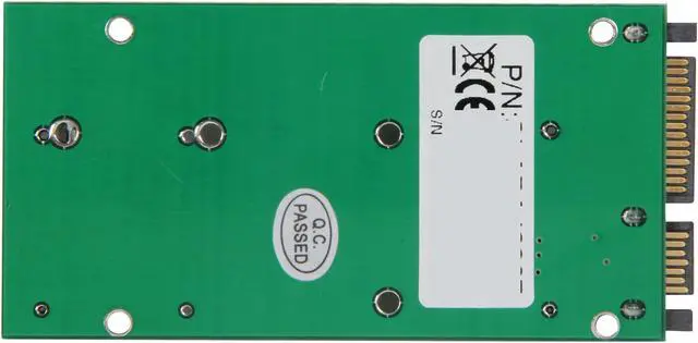 Alt view image 3 of 4 - SYBA SI-ADA40067 70mm (2.5") mSATA SSD to 2.5" SATA Converter Adapter