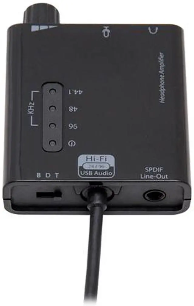 Alt view image 2 of 7 - SYBA SD-DAC63094 USB 2.0 DAC 24 bit 96KHz and Headphone Amp with 3 Present EQ