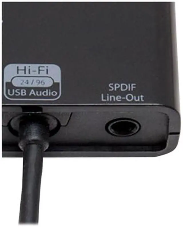 Alt view image 5 of 7 - SYBA SD-DAC63094 USB 2.0 DAC 24 bit 96KHz and Headphone Amp with 3 Present EQ