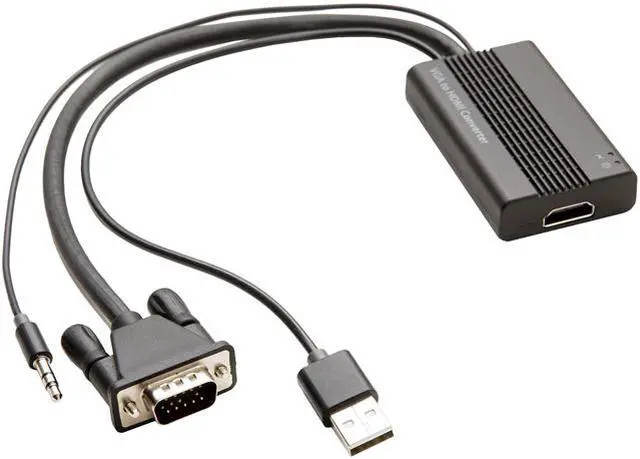 Main image of SYBA SD-ADA31040 VGA to HDMI Converter with Audio Support 1920 x 1080 Resolution