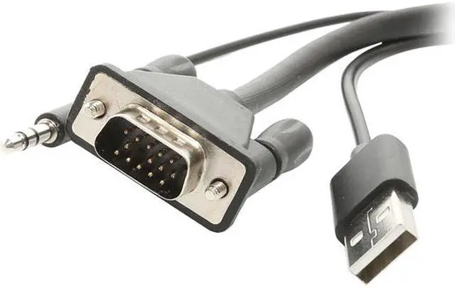 Alt view image 3 of 10 - SYBA SD-ADA31040 VGA to HDMI Converter with Audio Support 1920 x 1080 Resolution