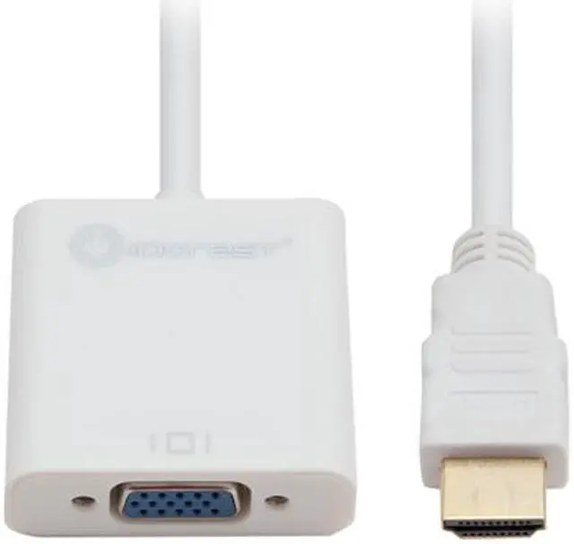 Alt view image 3 of 6 - SYBA SY-ADA31044 IO Crest HDMI to VGA Adapter, with Audio Support