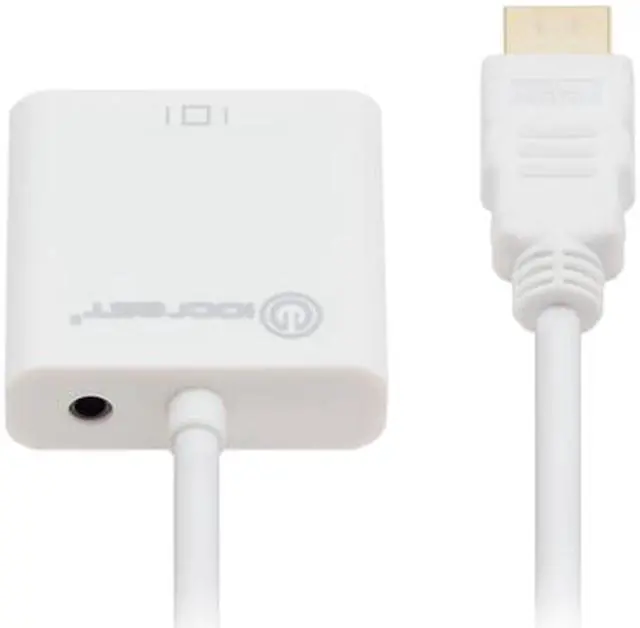 Alt view image 4 of 6 - SYBA SY-ADA31044 IO Crest HDMI to VGA Adapter, with Audio Support