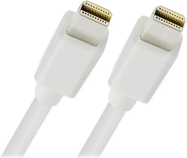 Main image of SYBA Model SY-CAB33017 15 ft. Mini DisplayPort v1.2 to Mini DisplayPort 1.2 Cable, Male to Male - WHITE