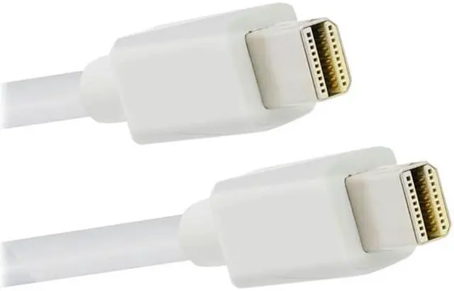 Alt view image 2 of 5 - SYBA Model SY-CAB33017 15 ft. Mini DisplayPort v1.2 to Mini DisplayPort 1.2 Cable, Male to Male - WHITE