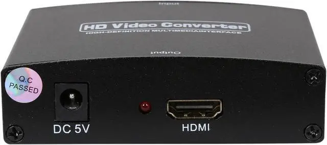 Alt view image 4 of 5 - SYBA SY-ADA31048 Component (YPbPr) + RCA Audio to HDMI 1.3 1080p HDTV Converter