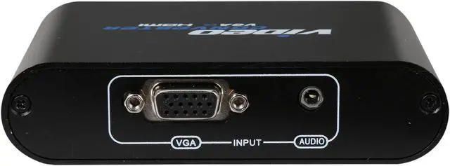 Alt view image 4 of 5 - SYBA SY-ADA31050 VGA Video + 3.5mm Audio Input to HDMI Output High-Definition Converter