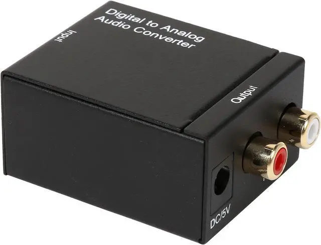 Main image of SYBA SY-AUD60011 192kHz/24bit High-Definition Digital to RCA Analog Audio Converter, Compact Design