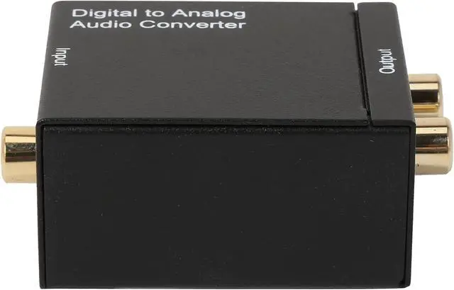 Alt view image 3 of 6 - SYBA SY-AUD60011 192kHz/24bit High-Definition Digital to RCA Analog Audio Converter, Compact Design