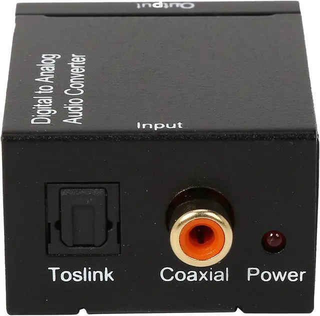 Alt view image 4 of 6 - SYBA SY-AUD60011 192kHz/24bit High-Definition Digital to RCA Analog Audio Converter, Compact Design