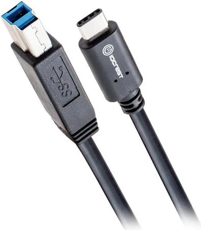 Main image of SYBA SY-CAB20193 Black USB Type-C to USB 3.1 Standard-B Cable
