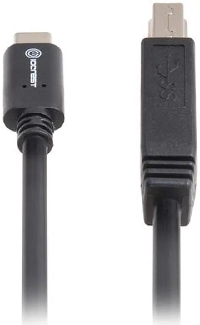 Alt view image 2 of 6 - SYBA SY-CAB20193 Black USB Type-C to USB 3.1 Standard-B Cable