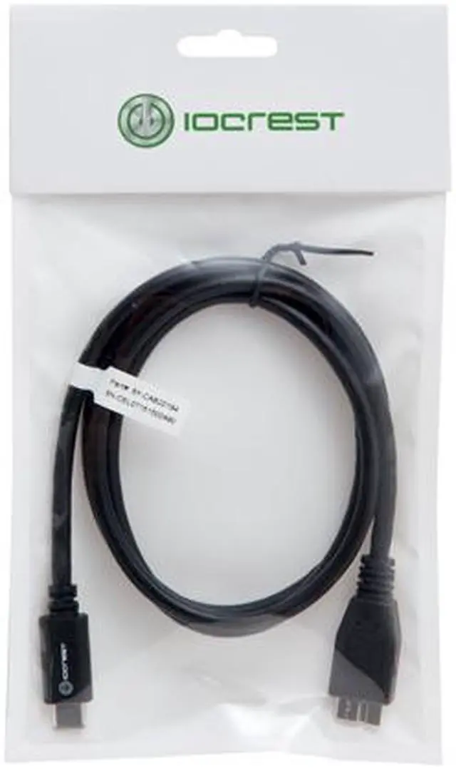 Alt view image 5 of 5 - SYBA SY-CAB20194 3 ft. USB Type-C plug to USB 3.1 Micro-B plug cable