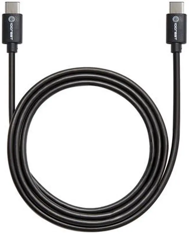Alt view image 5 of 6 - SYBA SY-CAB20196 Black USB 2.0 Type-C to Type-C Cable