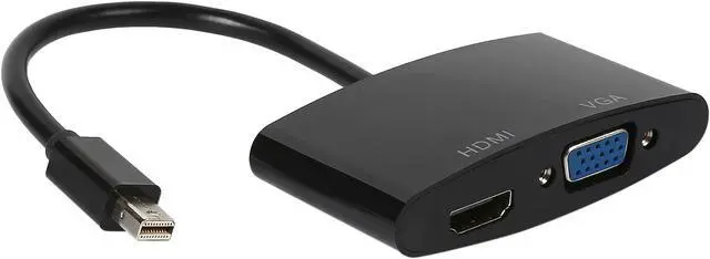 Alt view image 2 of 3 - SYBA SY-ADA33029 Mini DisplayPort to HDMI/VGA Adapter