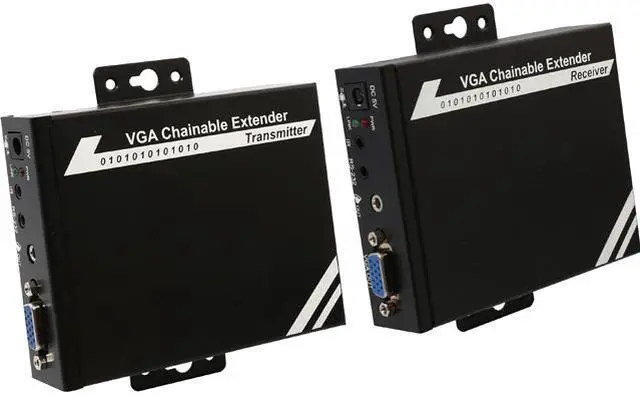 Main image of SYBA SY-EXT32016 VGA Chainable Extender w/ Audio over Cat5e-IP