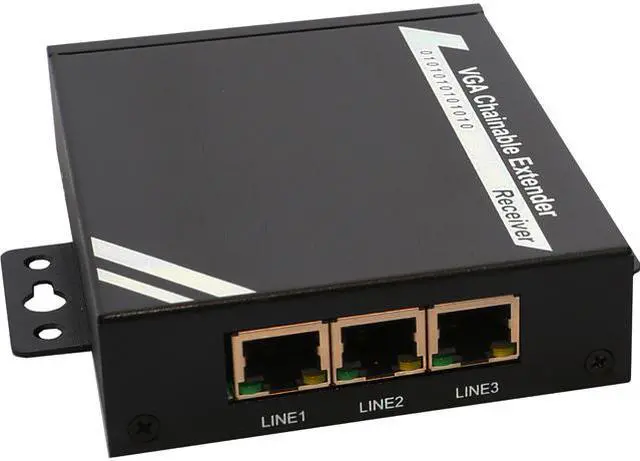 Main image of SYBA SY-EXT32017 VGA Chainable Extender w/ Audio over Cat5e-IP (RX)