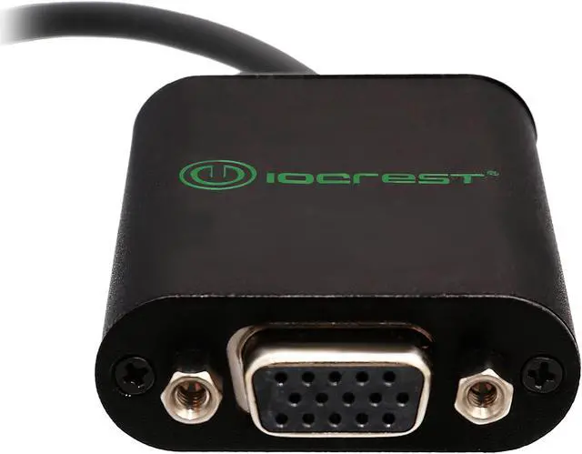Alt view image 3 of 6 - SYBA SI-ADA32021 USB 3.1 Type-C (DP) to VGA Adapter