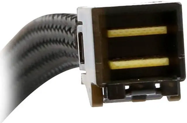 Alt view image 3 of 6 - SYBA U.2 (SFF-8639) NVMe PCIe to Mini SAS (SFF-8643) SSD Cable - SI-CAB40120