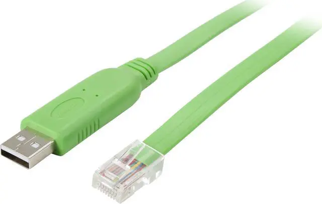 Main image of SYBA SI-ADA24048 USB to RJ45 (RS232) Cisco Console Cable FTDI