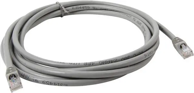 Alt view image 2 of 3 - Link Depot C6M-10-GYB 10 ft. Cat 6 Gray Network Cable