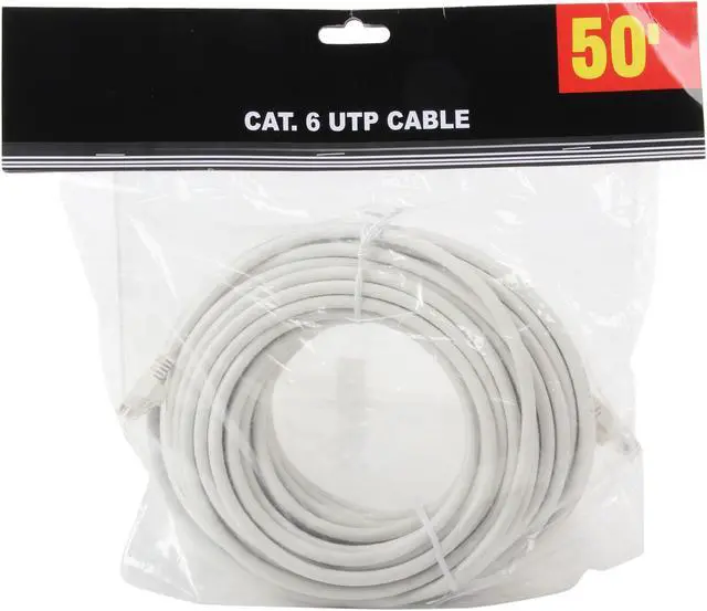 Alt view image 3 of 3 - Link Depot C6M-50-WHB 50 ft. Cat 6 White Network Cable