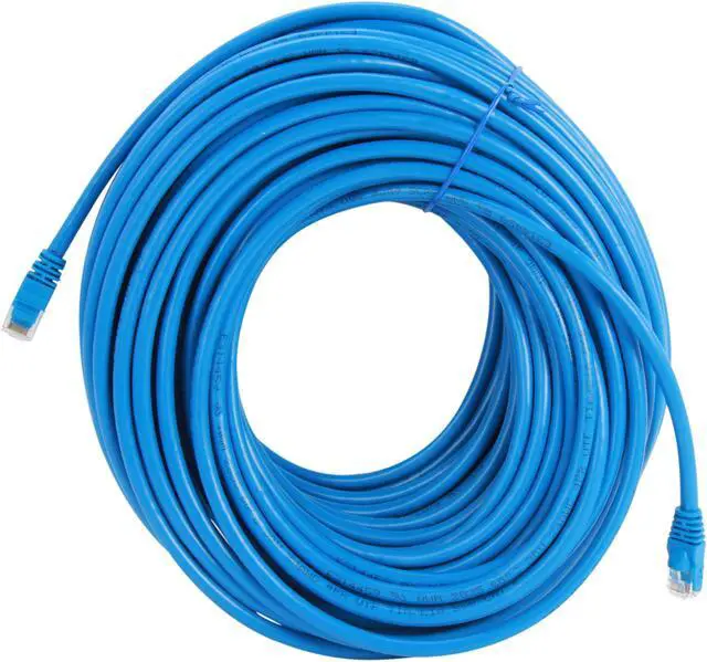 Alt view image 2 of 3 - Link Depot C6M-100-BUB 100 ft. Cat 6 Blue Network Cable