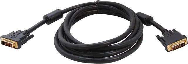 Alt view image 2 of 3 - Link Depot DVI-10-DD Black 2 x DVI 24-pin (Others Also Call 25-Pin or 24+1 Pin) Male Male to Male DVI-D Male to DVI-D Male Dual Link Cable