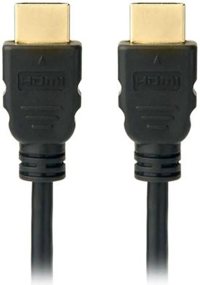 Alt view image 2 of 9 - Omni Gear HDMI-3-HDMI 10 ft. Black HDMI to HDMI 2.0 Cable (4K Ultra HD) Male to Male