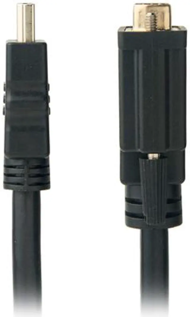 Alt view image 3 of 9 - Omni Gear DVI-2-HDMI 6 ft. HDMI to DVI Cable Male to Male Black - OEM