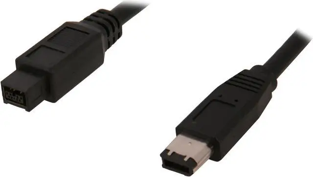 Main image of Link Depot 1394B-10-6P9P 10 ft. IEEE 1394B 6 PIN TO 9 PIN Cable - OEM
