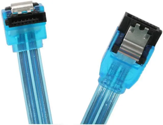 Main image of Link Depot SATA2L-1.5-UVB 1.5 ft. SATA II CABLE WITH LOCKING(90 Degree)