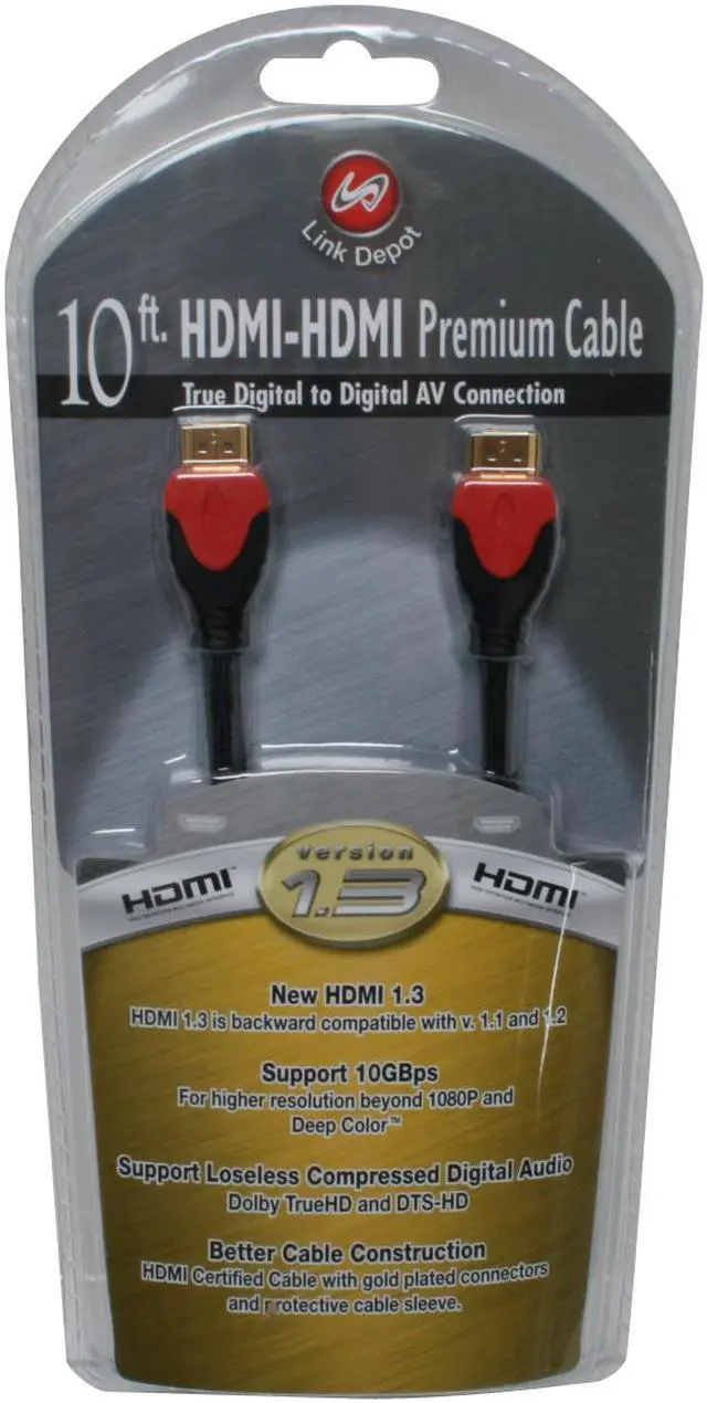 Main image of Link Depot LD-HS-10 10 ft. Ultra High Speed HDMI cable